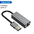 Adaptador de Rede USB 3.0 para Ethernet RJ45 1000Mbps Gigabit, Compatível com MacBook, Windows, Android - Imagem 1