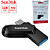 PenDrive 128GB Dual Interface Type-C e USB 3.1 - Sandisk Ultra Dual Drive Go - Imagem 1