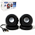 Caixa de Som Para PC e Notebook 10W RMS (5Wx2) USB 2.0, 2 Canais - Knup KP-601 - Imagem 1