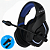 Headset Gamer Bluetooth V5.4 RGB com Som 7.1 Surround e Adaptador 2.4G Preto/Azul - It-Blue LE-0318 - Imagem 1