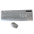 Kit Teclado e Mouse Sem Fio Wireless 2.4GHz Design Slim e Silencioso, Branco - H'Maston KB824 - Imagem 2