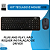 Kit Teclado e Mouse Sem Fio Teclas Redondas Estilo Retrô, Silencioso, Wireless 2.4GHz, Preto - Knup KP-TE134 - Imagem 2