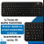 Kit Teclado e Mouse Sem Fio Teclas Redondas Estilo Retrô, Silencioso, Wireless 2.4GHz, Preto - Knup KP-TE134 - Imagem 3
