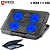 Suporte Base Gamer com 4 Fans para Notebook até 15.6", LED Azul e 2 Portas USB - Kross Elegance KE-SNX40 - Imagem 1