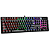 Teclado Mecânico Gamer Switch Azul, Anti-Ghosting, Led RGB, Preto - Xtrike-Me GK-980 - Imagem 5