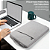 Case Capa para Notebook até 15.6" com Alça e Bolso para Acessórios - Cinza Claro - Imagem 6