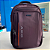 Mochila Para Notebook até 17" Anti-Furto com Cadeado e Semi Impermeável e 3 Compartimentos, Vinho - Aco 2101 - Imagem 4