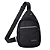 Mini Mochila Tiracolo e Transversal Multifuncional Cor Preto - Sport A2510 - Imagem 1