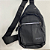 Mini Mochila Tiracolo e Transversal Multifuncional Cor Preto - Sport A2510 - Imagem 2