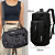 Mala Mochila de Academia e Viagem 3 em 1 com Porta Tênis - Yvque - Imagem 7