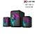Mini Caixa de Som Gamer 2.1 RGB Stereo para PC e Notebook - Xtrike-ME SK-610 - Imagem 1
