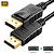 Cabo DisplayPort com 1.5 Metros Blindado 4K - Knup KP-YP5006 - Imagem 1