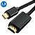 Cabo Mini DisplayPort para HDMI 1.8m QHD para MacBook e PC - Anxin - Imagem 1