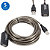 Cabo Extensor USB 5 Metros Ativo com Amplificador de Sinal - Tomate MCB-025 - Imagem 1