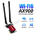 Placa de Rede Wi-Fi 6 AX900 Bluetooth 5.4 PCI-E Fenvi Dual Band 2.4G/5G - Imagem 1