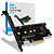 Adaptador Placa Pcie SSD M.2 NVMe para PCI-Express 3.0 X4 - Knup KP-AD135 - Imagem 1