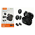 Microfone de Lapela Sem Fio Duplo para iPhone e Android com Case - Kaidi KMF1-AC - Imagem 2