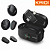 Microfone de Lapela Sem Fio Duplo para iPhone e Android com Case - Kaidi KMF1-AC - Imagem 1