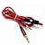 Cabo Auxiliar P2 x P3 com 1 Metro e Microfone Embutido - Lehmox LE-279 - Imagem 1