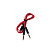 Cabo Auxiliar P2 x P3 com 1 Metro e Microfone Embutido - Lehmox LE-279 - Imagem 2
