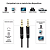 Cabo Auxiliar P2 x P3 com 1 Metro e Microfone Embutido - Lehmox LE-279 - Imagem 5