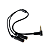 Cabo Adaptador Divisor Y P3 para 2 Fones de Ouvido P2 com Plug Curvo em L - Imagem 1