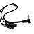 Cabo Adaptador Divisor Y P3 para 2 Fones de Ouvido P2 com Plug Curvo em L - Imagem 3