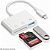 Leitor de Cartão SD TF e USB 3 em 1 para iPhone e iPad Lightning - Imagem 2