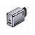 Kit Carregador com 2 Portas (USB + Tipo C) 30W + Cabo Tipo C Nylon Trançado - Hrebos CRG-233CC - Imagem 3