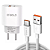 Kit Carregador com 2 Portas (USB + Tipo C) 40W + Cabo Tipo C - Alfa Gold CA40-3/Tipo-c - Imagem 1