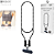 Cabo de Carregamento Tipo C Para iPhone 27W Estilo Cordão Trançado 1.2m - Hrebos CB-260i - Imagem 1