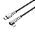 Cabo de Carregamento Tipo C Para iPhone 30W Turbo 1 Metro em L 90 Graus - Hrebos CB-378i - Imagem 3