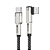 Cabo de Carregamento Tipo C Para iPhone 30W Turbo 1 Metro em L 90 Graus - Hrebos CB-378i - Imagem 2