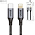 Cabo de Carregamento Tipo C Para iPhone 27W Turbo 1 Metro - Hrebos CB-362i - Imagem 1