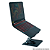 Suporte de Mesa Articulado para Notebook Alumínio Giratório 360° 2 Fans - Kross KE-SNA10 - Imagem 14
