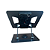 Suporte de Mesa Articulado para Notebook Alumínio Giratório 360° 2 Fans - Kross KE-SNA10 - Imagem 9