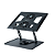 Suporte de Mesa Articulado para Notebook Alumínio Giratório 360° 2 Fans - Kross KE-SNA10 - Imagem 3