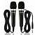 Kit com 2 Microfones Dinâmicos com Fio Plugue P10 - Hoopson MIC-003 - Imagem 2