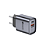 Kit Carregador Turbo 20W com 2 Portas (USB + Tipo C) e Cabo Tipo-C para iPhone Neo Charge - Hrebos CRG-232i - Imagem 3