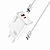 Kit Carregador Turbo 20W com 2 Portas (USB + Tipo C) e Cabo Tipo-C para iPhone Fluxion Charge, Branco - Hrebos CRG-233CI - Imagem 2