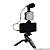 Tripé Celular Estabilizador Com Luz de Led e Microfone Preto - Hoopson TP-002-H - Imagem 5