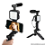 Tripé Celular Estabilizador Com Luz de Led e Microfone Preto - Hoopson TP-002-H - Imagem 2