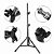 Tripe Metálico para Ring Light Celular e Câmera 2,10m - Hoopson TP-001-RH - Imagem 4
