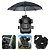 Suporte de Celular com Mini Guarda Chuva Sol e Chuva para Moto e Bike - Lehmox LEY-2323 - Imagem 3
