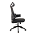 Cadeira Office Ergonomica Giratoria com Apoio de Cabeça Suporta Ate 100kg Preta - Maxprint Arantes - Imagem 3