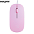 Mouse com Fio Optico USB 1200 DPI Ergonomico para PC e Notebook Rosa - Maxprint Surface - Imagem 1