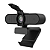 Webcam 4K Ultra HD Foco Automatico com Microfone Cancelamento Ruido USB - Kross Elegance KE-WBA1084K - Imagem 1