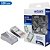 Conector RJ45 Cat6 Cat6e Blindado Metalico Banhado a Ouro Pote com 100 Unidades - Exbom CONT-RJ45C6M100 - Imagem 1