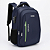 Mochila para Notebook ate 17 Antifurto com Cadeado Reforçada Semi Impermeavel Azul - Aco 1711 - Imagem 1