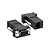 Par Extensor de Vídeo VGA para Cabo de Rede RJ45 até 30 Metros - VGA Macho x RJ45 Femea - Imagem 1